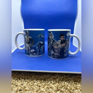 Star Wars Character Coffee Mug Set of 2 Ceramic Dishwasher Safe Cups